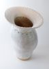 Ceramic and Woven Cotton Decorative Vessel | Vase in Vases & Vessels by Karen Gayle Tinney. Item composed of cotton & ceramic compatible with contemporary and coastal style