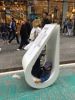 Drop Sign | Public Sculptures by Makingworks | Times Square, Manhattan, New York, NY in New York. Item made of aluminum