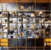 Collector's Shelving Partition | Storage by Amuneal | Gibsons Italia in Chicago. Item made of wood with metal