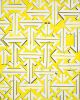 Yellow painting with graphic white arrows | Oil And Acrylic Painting in Paintings by Margaret Lanzetta. Item made of canvas & synthetic
