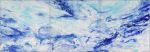 SOLD PRIVATE COLLECTION: LIVING OCEANS 1, Triptych | Oil And Acrylic Painting in Paintings by Betty Jo Costanzo. Item composed of wood