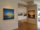 Over the Bay, oil on canvas, 36" x 36" | Oil And Acrylic Painting in Paintings by Victoria Veedell. Item composed of canvas & synthetic