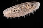 This is a custom design made by Prestige Chandelier. | Chandeliers by Custom Lighting by Prestige Chandelier. Item made of glass