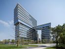 10 Design | Gaoxin Hi-Tech Commercial Hub | Architecture by 10 DESIGN. Item made of metal with cement