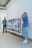 Textile Wall Panels | Art & Wall Decor by Blue Print Amsterdam | Levi's® Leicester in Leicester