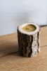 Rocky Wood Candle | Decorative Objects by Creating Comfort Lab. Item composed of wood