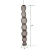 70 Steel Wire Mesh Hanging Sculpture 70 | Sculptures by Anne Lindsay Studio. Item composed of steel & ceramic compatible with contemporary and modern style