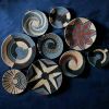 Wicker Decorative Wall Plates | Ornament in Decorative Objects by Sarmal Design. Item made of fabric compatible with boho and minimalism style