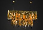 Byzantine Collection + Mirror Collection | Chandeliers by F+M FOS - Anna Maria Fragiskos Bitros. Item composed of copper