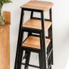 Peg Stool | Chairs by Stoop Workshop | Peg in London. Item made of oak wood with steel