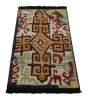 Rug & Kilim’s Kaitag Rug with Colorful Geometric Medallion | Area Rug in Rugs by Rug and Kilim