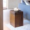 Chimayo Cube Table | Side Table in Tables by Pfeifer Studio. Item composed of wood compatible with contemporary and mediterranean style