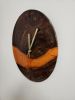 Resin Wood Art Clock | Decorative Objects by Carlberg Design
