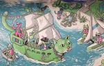 Robinhood Cats - Florida Mural | Murals by Nigel Sussman | Robinhood in Lake Mary