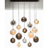 IQ2077 MIXED BLOWN GLASS PENDANT DINING ROOM CHANDELIER | Chandeliers by alanmizrahilighting | New York in New York