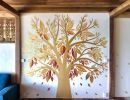Golden Tree Mural | Murals by Urbanheart | Why Nam Beach in Tambon Ban Tai. Item composed of synthetic