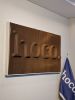 Custom Parametric Signage | Signage by ZDS. Item composed of wood in minimalism or mid century modern style