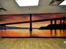 Indoor Mural | Murals by Steven Anderson Art. Item made of synthetic