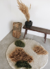 Round Rug "Forest" | Area Rug in Rugs by Creating Comfort Lab. Item composed of cotton