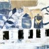 A Moment | Collage in Paintings by Adam Collier Noel. Item composed of canvas and paper in contemporary or rustic style
