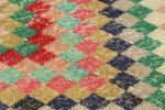 Vintage Zeki Müren Rug with Polychromatic Geometric Patterns | Area Rug in Rugs by Rug and Kilim