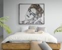 FRIDA KHALO LA DIFFERENCE, L'ESPOIR ET LE TALENT | Oil And Acrylic Painting in Paintings by Virginie SCHROEDER. Item composed of canvas and synthetic in art deco style