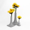 Modern Ceramic Vases set of Three - Pandemic Design Studio | Vases & Vessels by Pandemic Design Studio. Item made of ceramic compatible with minimalism and modern style