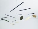 Golden Planets Kinetic Sculpture | Wall Sculpture in Wall Hangings by Eli Altanova. Item composed of wood and brass