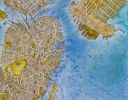 Boston Map | Limited Edition Print | Multiple Sizes Available | Art & Wall Decor by Seth B Minkin Fine Art | Seth B Minkin Studio + Showroom in Boston