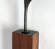 JP swivelling wall lamp | Lighting by 2MONOS STUDIO. Item made of oak wood works with mid century modern style