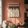 Handwoven Macrame Wall Hanging | Wall Hangings by Sarmal Design. Item made of cotton compatible with boho and contemporary style