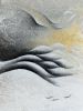 Shifting sky | Oil And Acrylic Painting in Paintings by Francesca Borgo. Item made of synthetic works with minimalism & contemporary style
