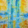 The Current Iowa Collection | Oil And Acrylic Painting in Paintings by Jennifer Hayes | The Current Iowa, Autograph Collection in Davenport. Item composed of canvas & synthetic