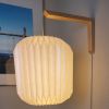 Wall sconce +Lantern | Sconces by Studio Pleat. Item made of wood with paper works with minimalism & contemporary style