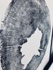 Iowa Oak. Original woodcut print on 24x36 inch Paper | Prints by Erik Linton. Item made of paper