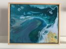 Bondi to Bronte | Oil And Acrylic Painting in Paintings by Virginia Burke. Item composed of canvas