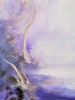 That time I saw you in a dream - Abstract landscape painting | Oil And Acrylic Painting in Paintings by Jennifer Baker Fine Art. Item composed of canvas in boho or contemporary style