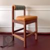 The Rody Counter Stool (COM / COL) | Chairs by YJ Interiors. Item made of oak wood with fabric works with mid century modern & contemporary style