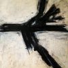 'Blackbird' | Paintings by Christina Twomey Art + Design. Item made of canvas works with minimalism & contemporary style