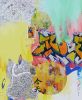 Amazing days III - Original mixed media painting | Paintings by Xiaoyang Galas. Item made of canvas compatible with contemporary and asian style
