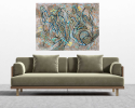 Original Jazz Fine Art Painting by Leon Zernitsky | Oil And Acrylic Painting in Paintings by Leon Zernitsky Art. Item in contemporary style