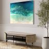Crystal Sea Canvas Print | Prints by MELISSA RENEE fieryfordeepblue  Art & Design. Item made of canvas compatible with contemporary and coastal style