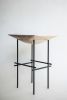 Elle | Side Table in Tables by Nadine Hajjar Studio. Item made of wood with metal works with minimalism & contemporary style