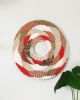 Custom “Hill” Circular Woven Wall Hanging Artwork | Tapestry in Wall Hangings by Emily Nicolaides. Item composed of fiber compatible with mid century modern and eclectic & maximalism style