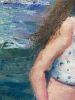 Wait For It | Oil And Acrylic Painting in Paintings by Julia Lawing Fine Art | Goodyear Cottage in Jekyll Island. Item composed of canvas & synthetic compatible with coastal style