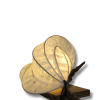 Leafrest | Lighting by Niksa Design. Item composed of wood & paper compatible with boho and japandi style