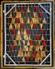 A New Path | Mixed Media by Justin Squier. Item made of oak wood with cotton works with boho & mid century modern style