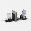 TUBE Bookends | Book Case in Storage by Maha Alavi Studio. Item composed of metal in modern style