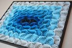 No. 20 Acoustic Diffuser Panel - Gradient Modern Abstract | Wall Sculpture in Wall Hangings by Joseph A