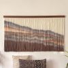 "Madison" - Modern Fiber Wall Hanging | Wall Hangings by Inspire By Kelsey (Kelsey Cerdas Art). Item made of wood with wool works with boho & minimalism style